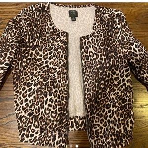 Cheetah Guess lightweight jacket
